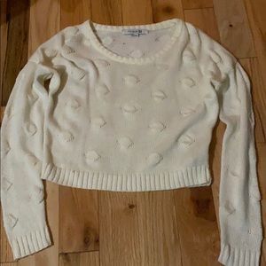 Forever21 S cream sweater